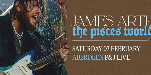 James Arthur Manchester Tickets