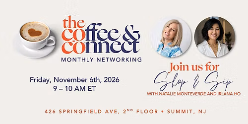 Monthly Networking: Coffee & Connect