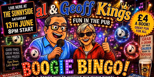 Rock n Roll Boogie Bingo