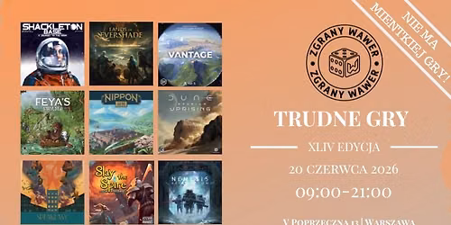 Zgrany Wawer Trudne Gry - XLV edycja