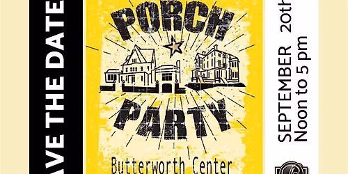 Porch Party: Reunion of Friends