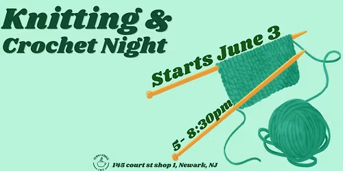 Knitting & Crochet Night at Fern and Fossil