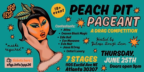 The 2026 Peach Pit Pageant: A Drag Competition