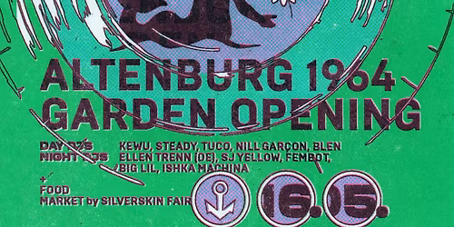 ATG Garden Opening - Day & Night \/\/ Ellen Trenn, Kewu, SJ yellow, Fembot, Big Lil & more