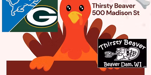 Thanksgiving Dinner & Packer Party!