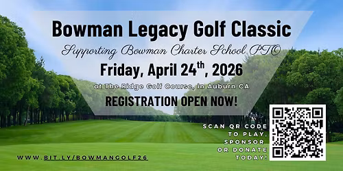 Bowman Golf Tournament Fundraiser