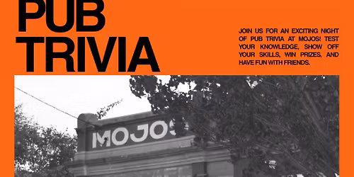 Mojos Pub Quiz