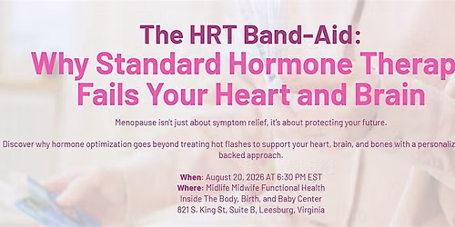 The HRT Band-Aid: Why Standard Hormone Therapy Fails Your Heart and Brain