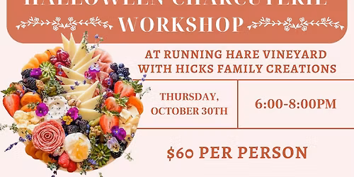 Halloween Charcuterie Workshop