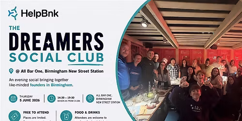 The Dreamers Social Club @ All Bar One, Birmingham New Street