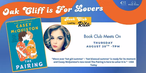 Oak Cliff Is For Lovers Book Club