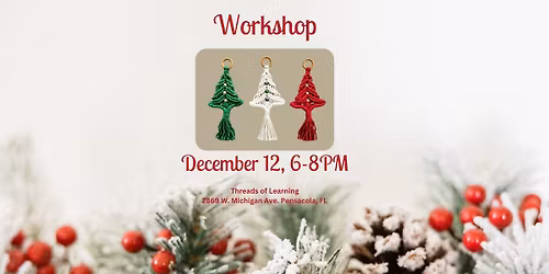Macrame Christmas Tree Workshop