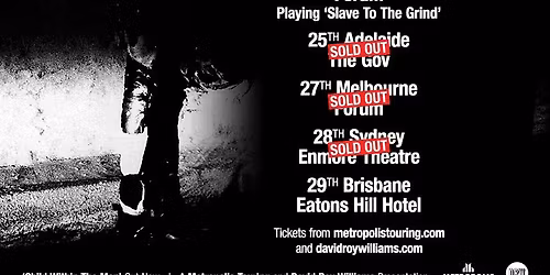 Sebastian Bach: 30th Anniversary of Slave to the Grind at Paramount Center for the Arts - TN