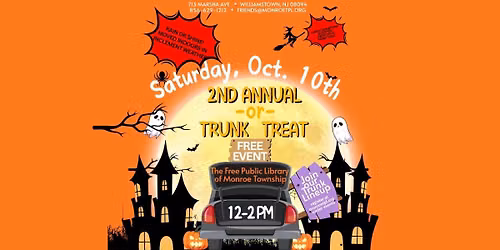Monroe Township Public Library's 2nd Annual Trunk-or-Treat!