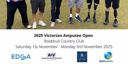Victorian amputee open