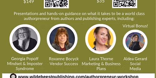 Authorpreneur Workshop and Book Fair