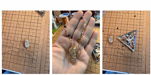 SOLD OUT  * THANK YOU! * Build Your Own Gemstone Pendulum Workshop * $30 * All materials provided