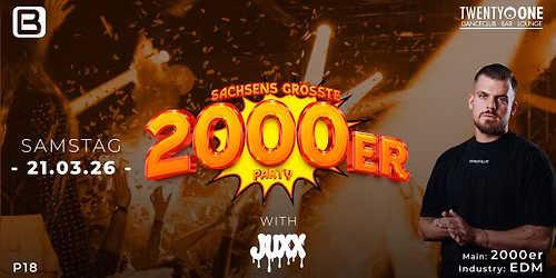 SACHSENS GR\u00d6SSTE 2000er Party!