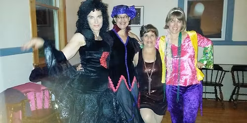 Halloween Costume Practice Session