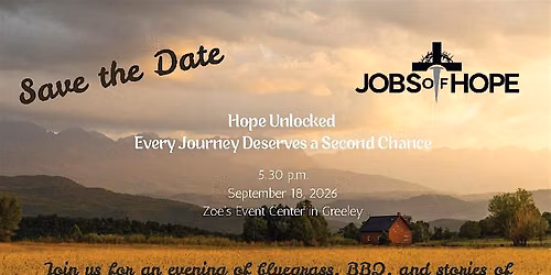 Hope Unlocked: Every Journey Deserves a 2nd Chance