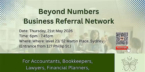 Business Referral Network for Accountants, Bookkeepers, Planners & Brokers