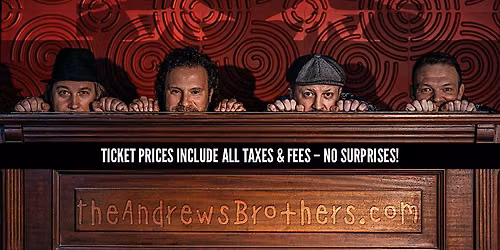 Dueling Pianos with The Andrews Brothers | SPECIAL LATE SHOW PRICING!