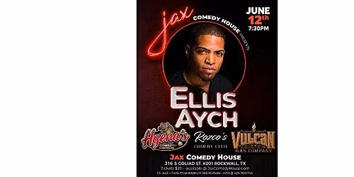 Jax Comedy House brings ELLIS AYCH