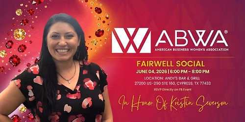 Farewell Social For Kristin Severson