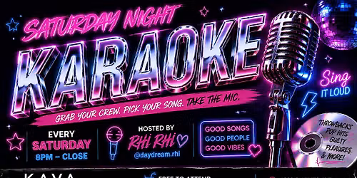Saturday Night Karaoke at Kava Culture South Tampa