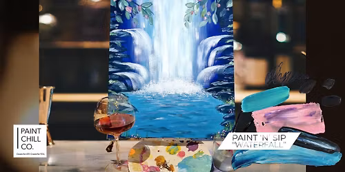 Portsmouth Paint \u2018n\u2019 Sip - \u201cWaterfall\u201d