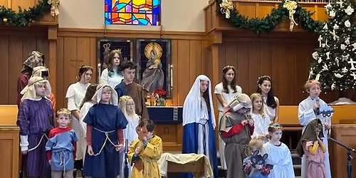 Nativity Pageant at Vestal United Methodist Church