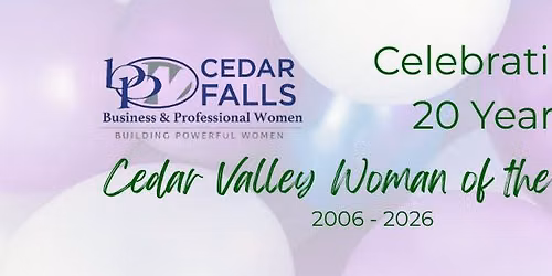 Cedar Valley Woman of the Year