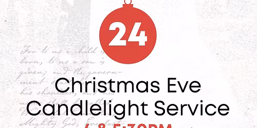 Christmas Eve Service 
