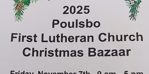 First Lutheran Church Christmas Bazaar 
