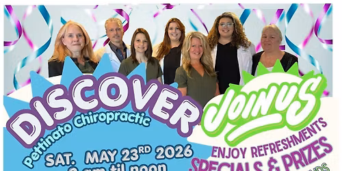Pettinato Chiropractic Patient Appreciation ~ Discovery Day