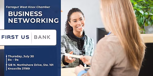 \ud83e\udd1dBusiness Networking with First US Bank