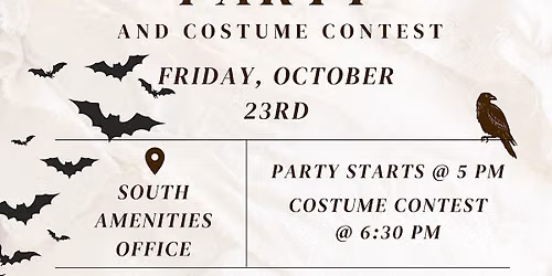 Halloween Party & Costume Contest