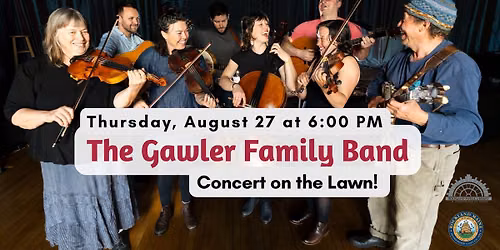 The Gawler Family Band: Lawn Concert at Rockland Public Library