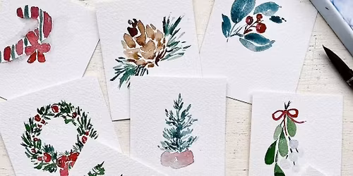 Christmas Card Watercolour Workshop