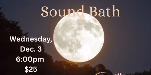 Full Moon Sound Bath