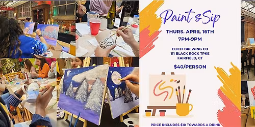 PAINT & SIP @ ELICIT BREWERY