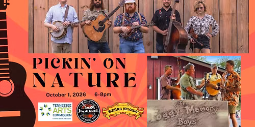 SPECIAL EVENT: Pickin' on Nature Bluegrass Concert