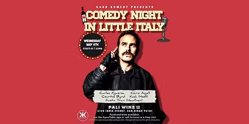 Comedy Night in Little Italy