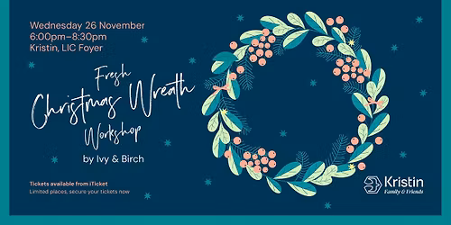 KFF Fresh Christmas Wreath Workshop