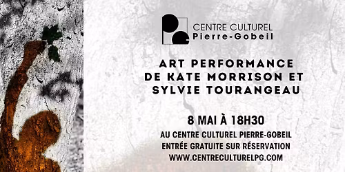Art performance et cl\u00f4ture de l'exposition PORTALIS de Kate Morrison