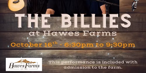 \ud83c\udfb8The Billies - Live at Hawes Farms\ud83c\udfb8