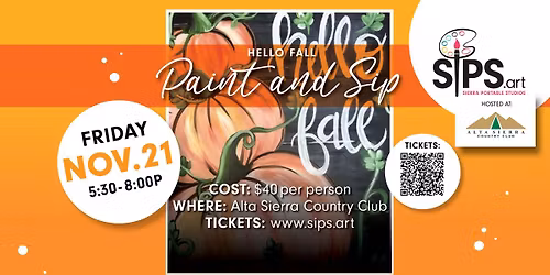 Paint & Sip | Alta Sierra Country Club