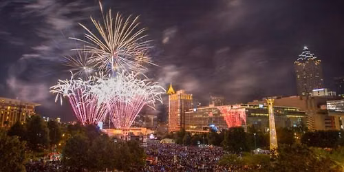Centennial Olympic Park July 4th Celebration Atlanta