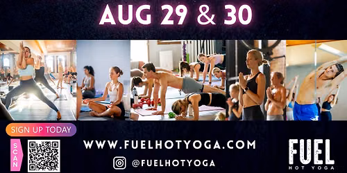 Free Yoga Weekend at Fuel! 