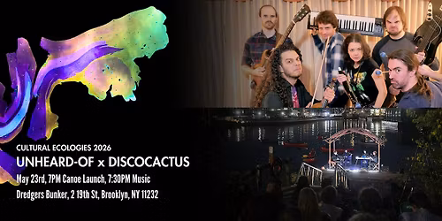 Unheard-of + Dredgers Cultural Ecologies Series: Discocactus